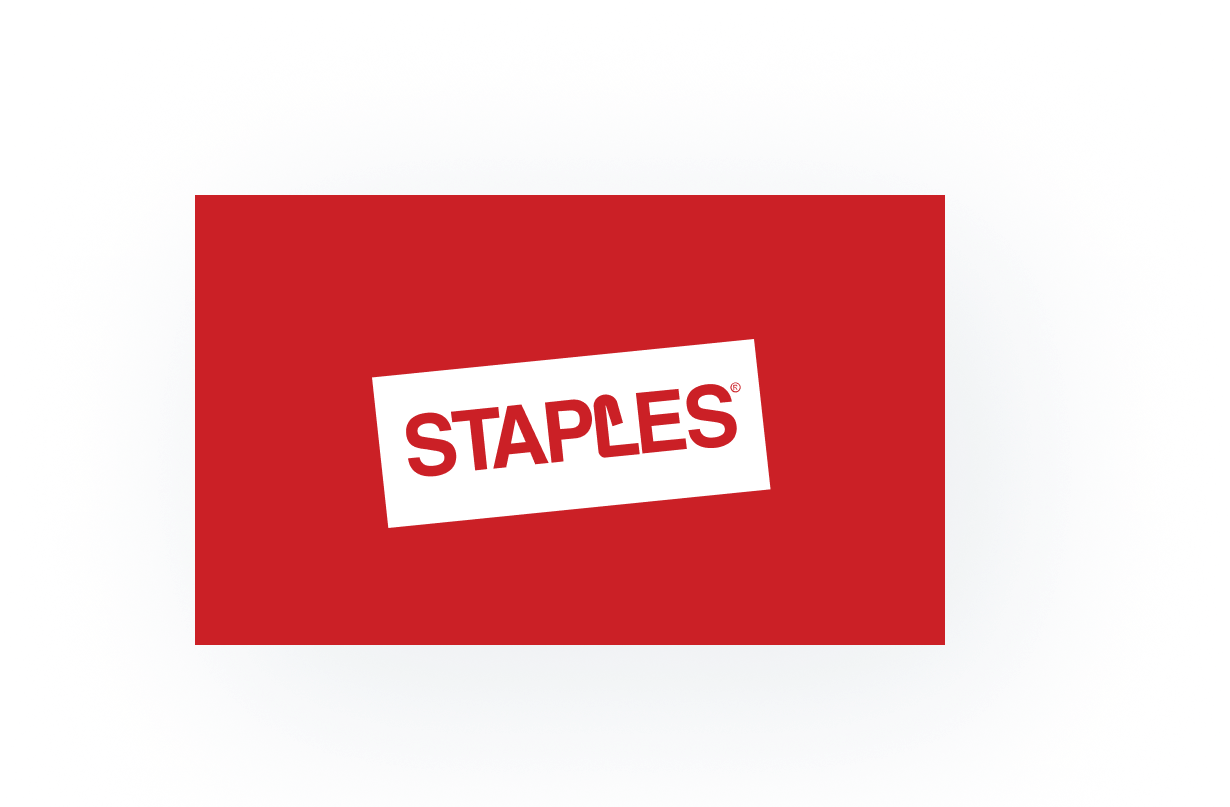  Staples gift cards